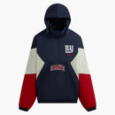 Kith X Nfl 47 Giants Quarter Zip Anorak With Hood Nocturnal