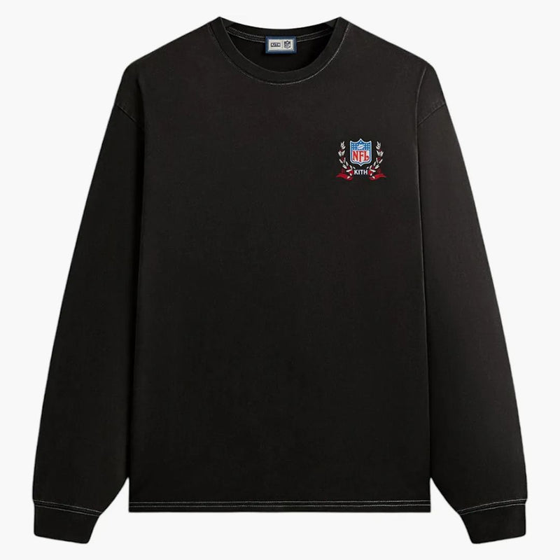 Kith X Nfl 47 Giants Vintage Long Sleeve Tee Black