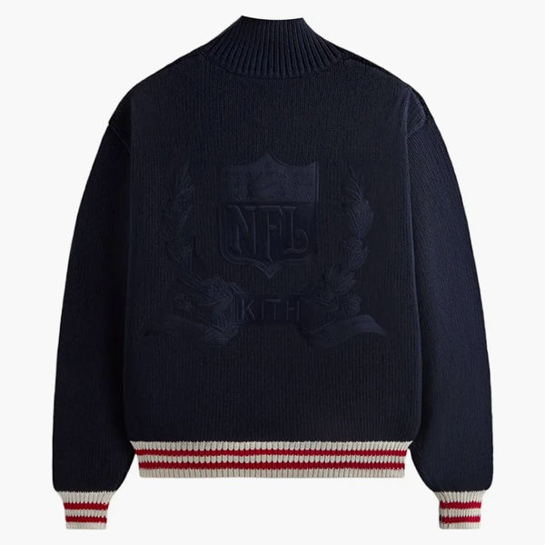 Kith X Nfl 47 Giants Wyona Full Zip Sweater Nocturnal