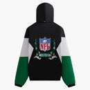 Kith X Nfl 47 Jets Quarter Zip Anorak With Hood Black