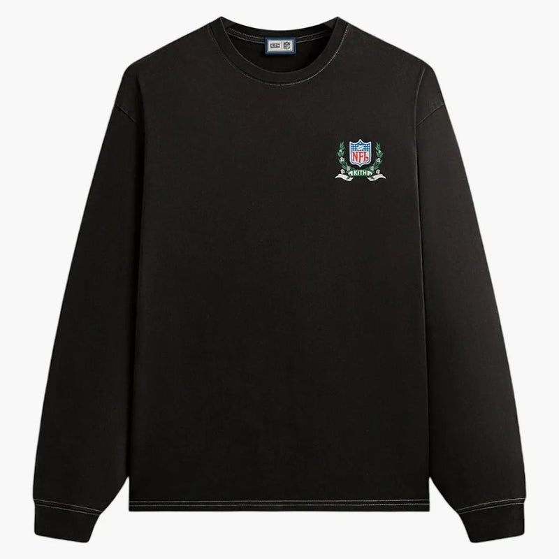 Kith X Nfl 47 Jets Vintage Long Sleeve Tee Black