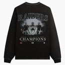 Kith X Nfl 47 Raiders Vintage Long Sleeve Tee Black