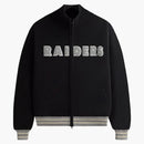 Kith X Nfl 47 Raiders Wyona Full Zip Sweater Black