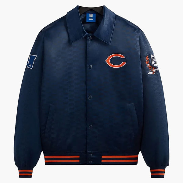 Kith X NFL Bears Satin Bomber Jacket Meter