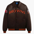 KITH X NFL Browns Satin Bomber Jacket Zoom