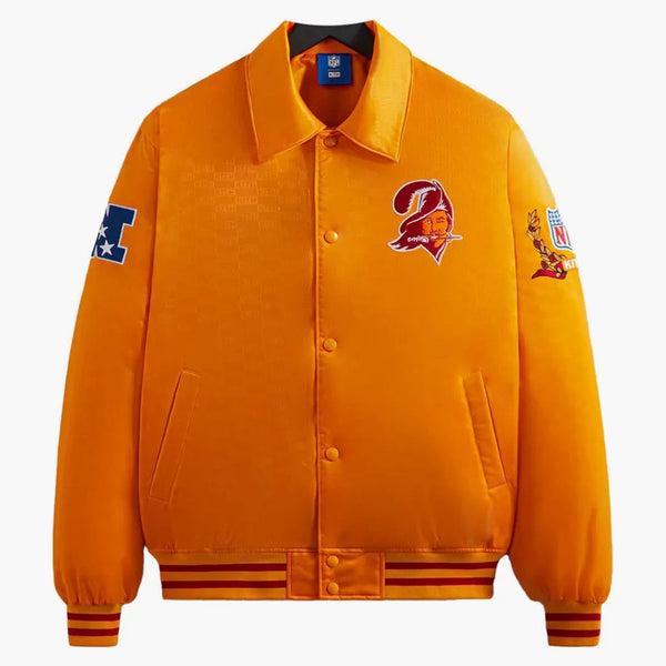 Kith X NFL Buccaners Satin Bomber Jacket Cone