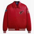 KITH X NFL Cardinals Satin Bomber Jacket Modified