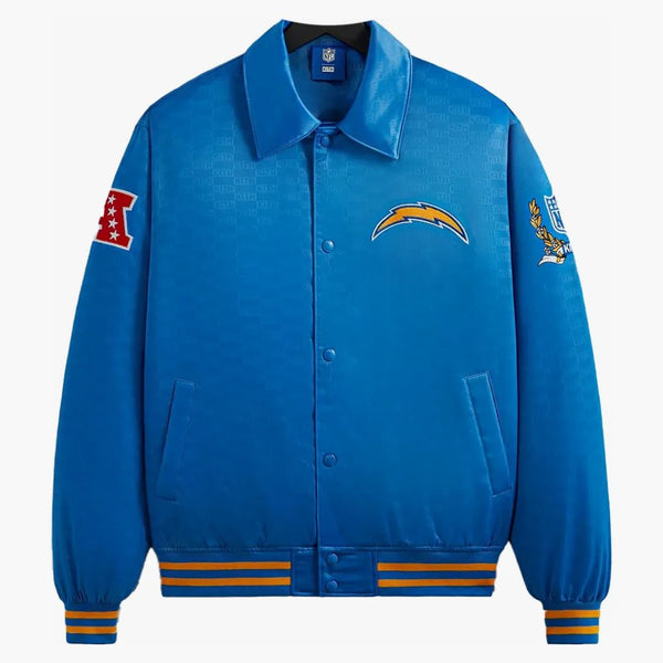 Kith X NFL -laddare Satin Bomber Jacket Lhasa