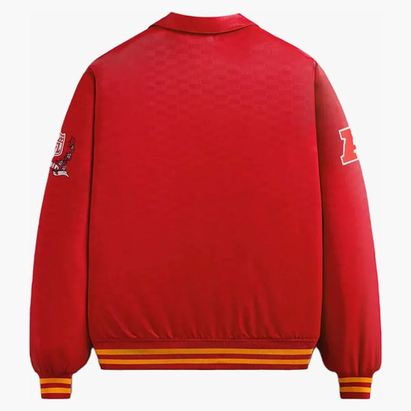 Kith X NFL Chiefs Satin Bomber Jacket Race
