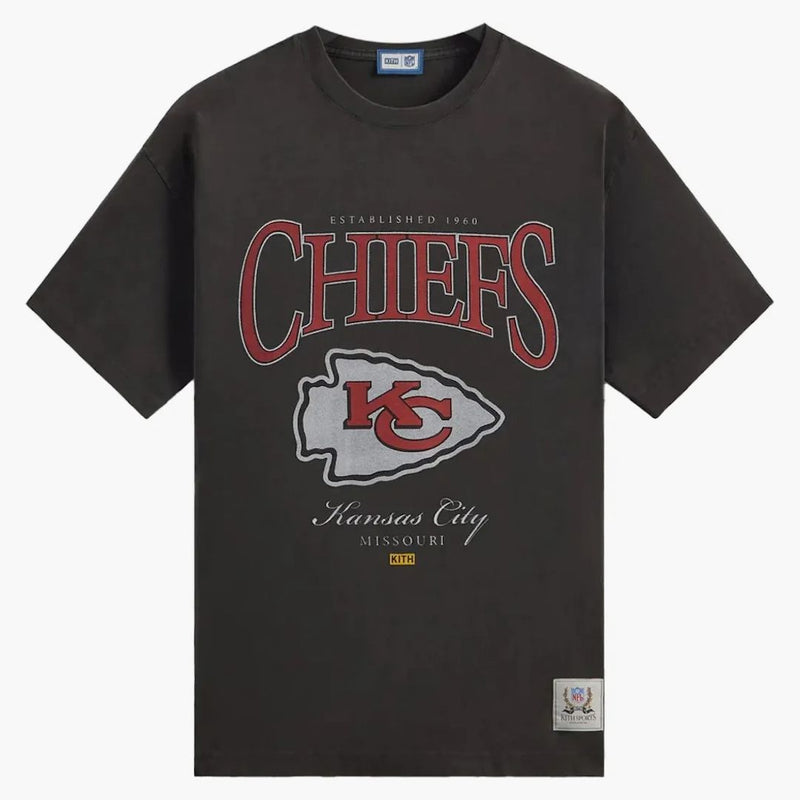 Kith X NFL Chiefs Vintage Tea Svart