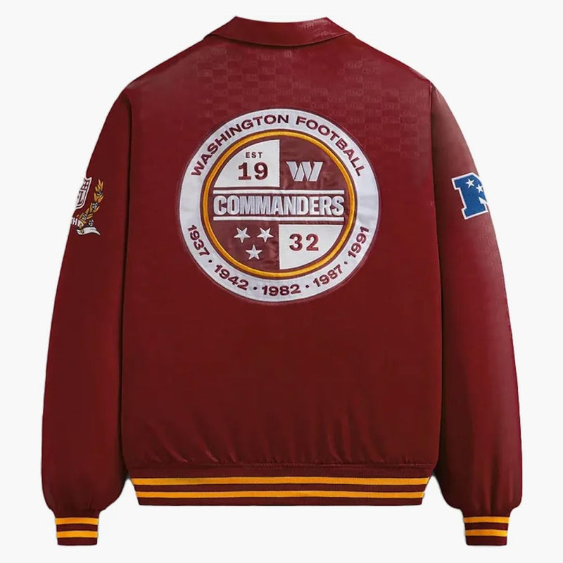 Kith x NFL velitelé saténového bombardovacího bundy
