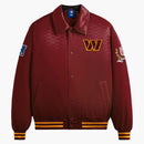 Kith X Nfl Commanders Satin Bomber Jacket Prompt