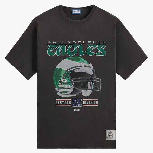 KITH X NFL Eagles vintage tea black