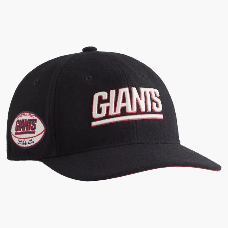 Kith X NFL Giants '47 Wool Ampted Cap Black