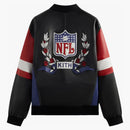 KITH X NFL Giants Leather Jacket Current