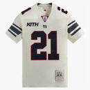 Kith X Nfl Giants Mitchell & Ness Tiki Barber Jersey Sandrift