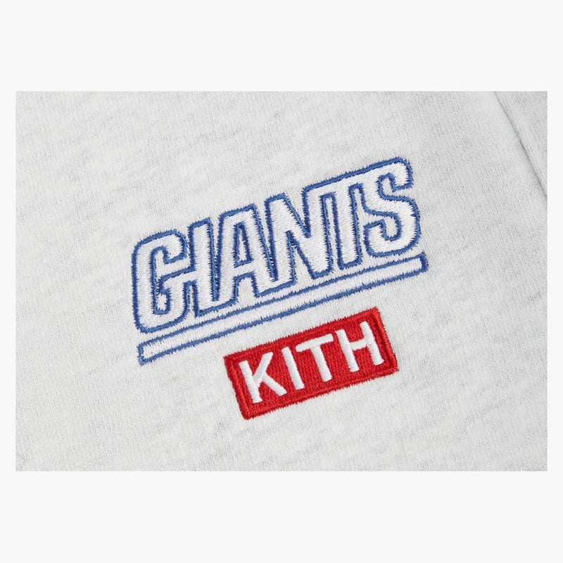 Kith x nfl giganți nelson pulover de gri lumini de tip heather