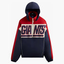 KITH X NFL Giants Quarter Zip Anorak with Hood Nocturnal