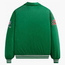 Kith x nfl jets chaqueta bombardero satin luna