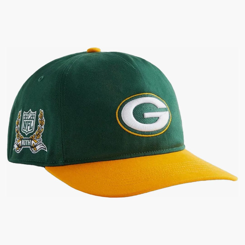 Kith X NFL Packers '47 Hitch Snapback Board