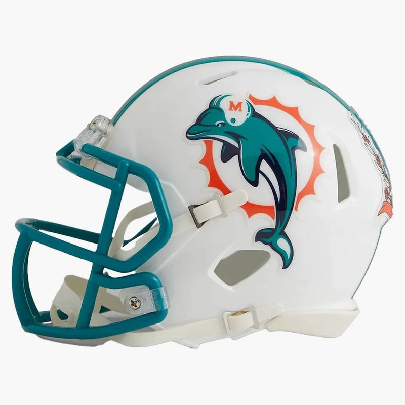 Kith x NFL Riddell Dolphins Speed ​​Mini Helmet Multicolor