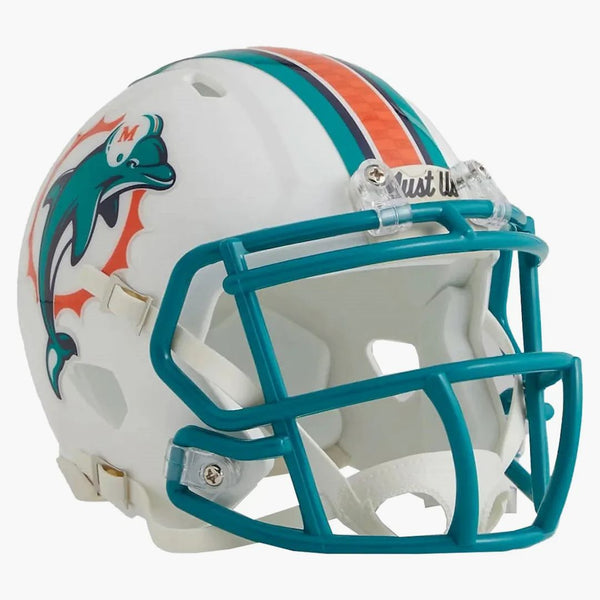 KITH X NFL Riddell Dolphins Speed ​​Mini Helmet Multicolor