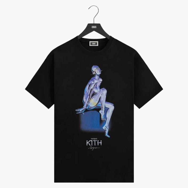 Kith X Nanzuka Gallery Sorayama Model A Stitch Tee Black