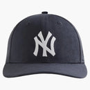 Kith X New Era For The New York Yankees Microsuede 59fifty Low Profile Fitted Hat Nocturnal