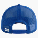 Kith X New Era New York Knicks Kids Skyline Trucker Cap Royal