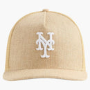 Kith X New Era New York Mets Raffia 9fifty Cap Natural