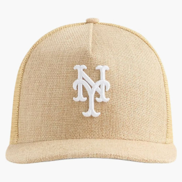 Kith X New Era New York Mets Raffia 9fifty Cap Natural