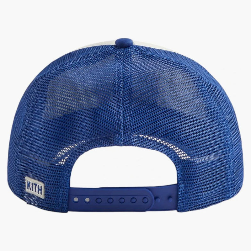 KITH X New era the New York Knicks 9 Forforty A Frame Trucker Has Royal
