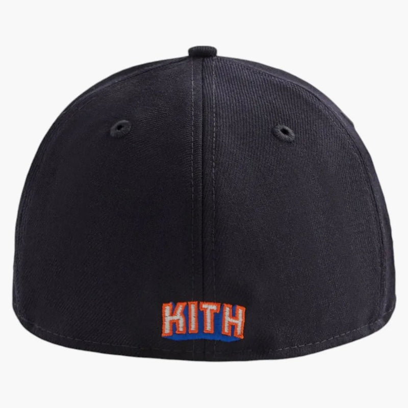 Kith X New Era the New York Knicks Wings Logo Low Profile 59fifty Fitted Cap Nocturnal