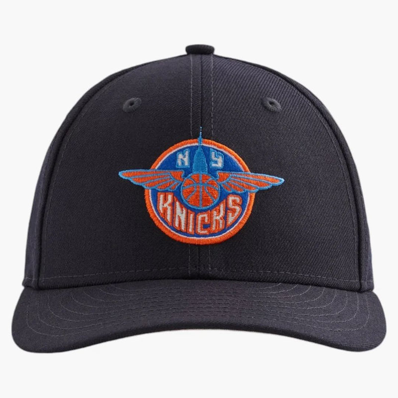 Kith X New Era the New York Knicks Wings Logo Low Profile 59fifty Fitted Cap Nocturnal