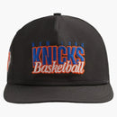 Kith X New era the New York Knicks Wrinkle Nylon 9fifty Snapback Black