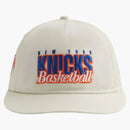 KITH X New era the New York Knicks Wrinkle Nylon 9fifty Snapback Sandrift