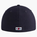 Kith X New Era X The New York Yankees 59fifty Low Profile Fitted Cap Nocturnal/white