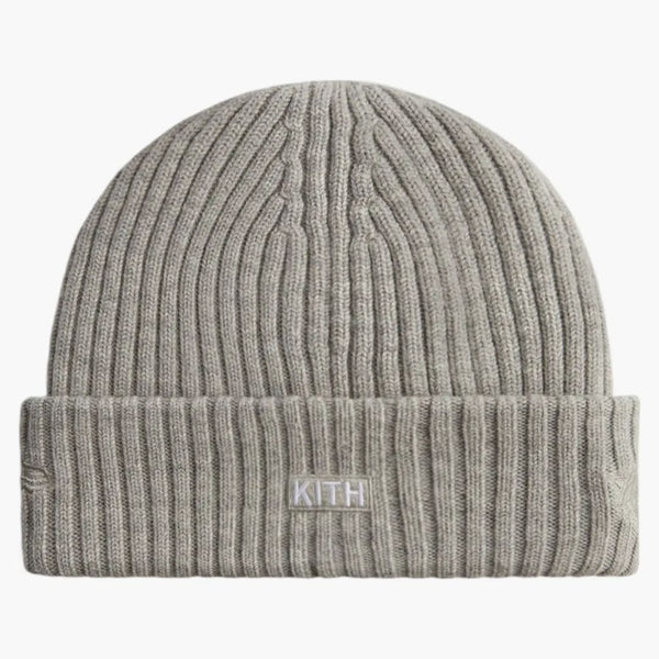 Kith X New York Knicks Archway Beanie Light Heather Gray