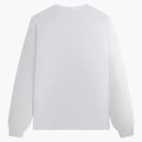 Kith X New York Knicks City Vintage Long Sleeve Tee White