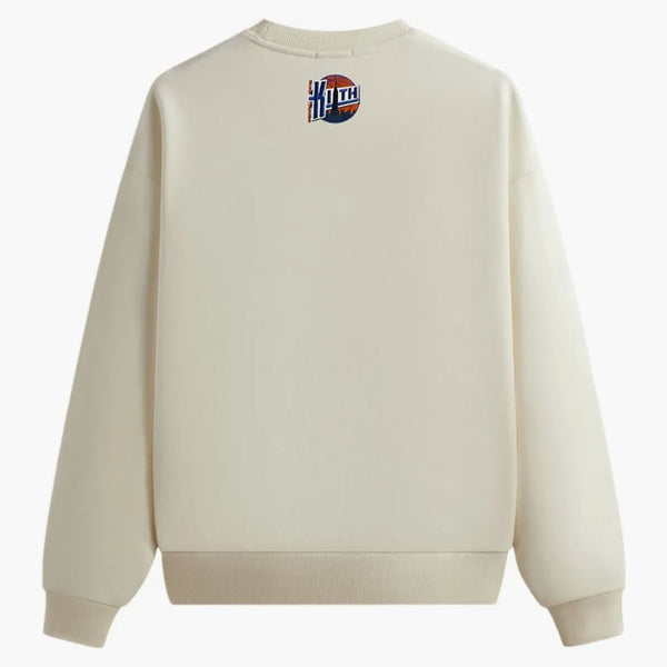 Kith X New York Knicks City Vintage Nelson Crewneck Sandrift