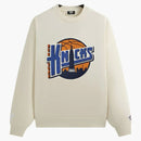 Kith X New York Knicks City Vintage Nelson Crewneck Sandrift