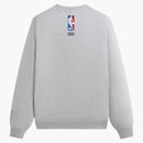 Kith X New York Knicks Classic Vintage Nelson Crewneck Light Heather Grey