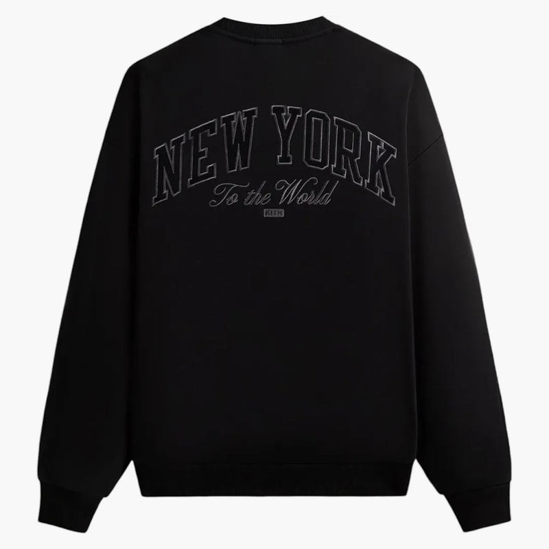 Kith X New York Knicks Empire Vintage Nelson Crewneck Black