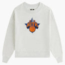 Kith X New York Knicks Kids Empire Nelson Crewneck Light Heather Grey
