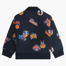 Kith X New York Knicks Kids Printed Bomber Jacket Nocturnal