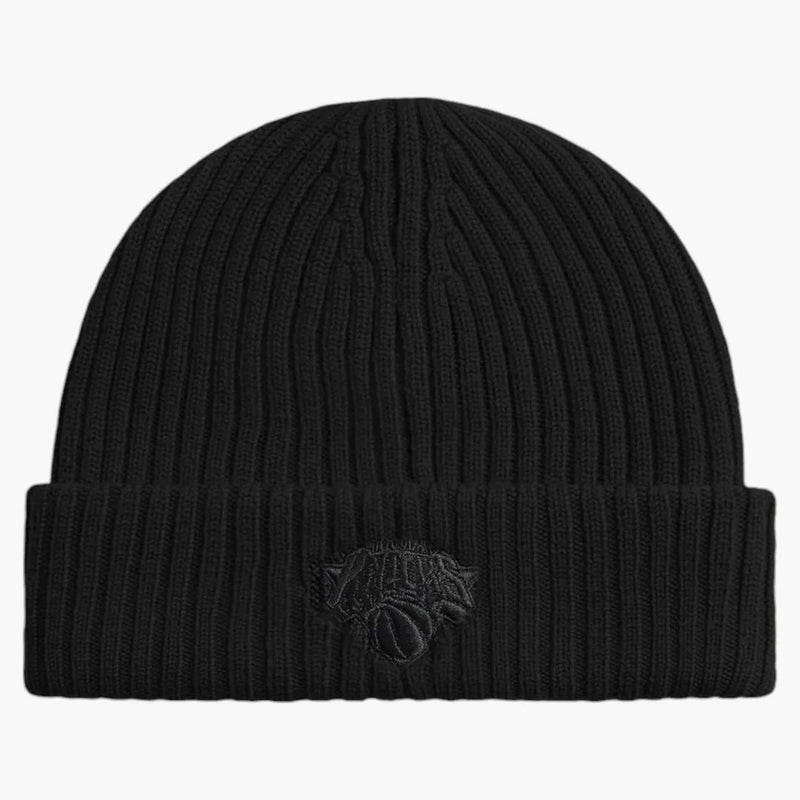 Kith x New York Knicks Logo Beanie Black