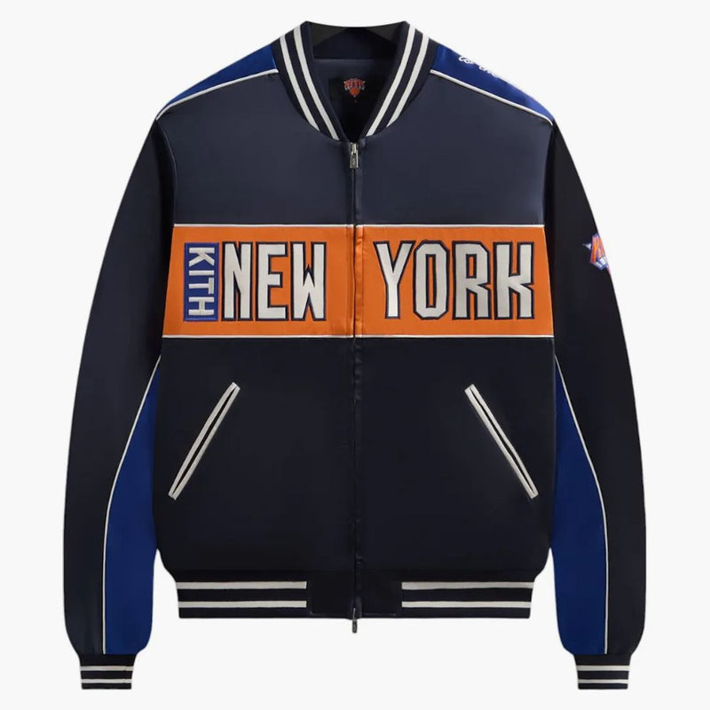 Kith X New York Knicks Souvenir Jacket Nocturnal
