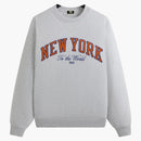 Kith X New York Knicks Vintage Nelson Crewneck Light Heather Grey