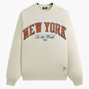 Kith X New York Knicks Vintage Nelson Crewneck Sandrift