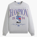 Kith X New York Rangers Champions Nelson Crewneck Light Heather Grey